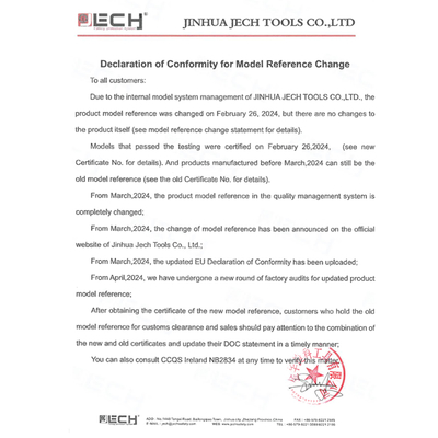 Jinhua JECH Tools Co., Ltd.