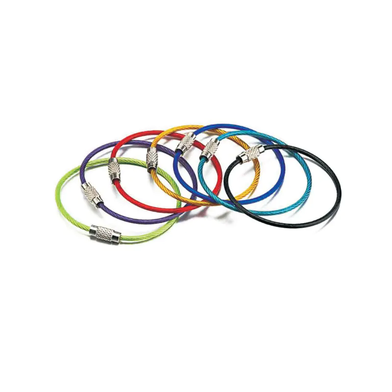 800022 Anillo tórico para herramientas con cable de acero inoxidable de 1 mm 
